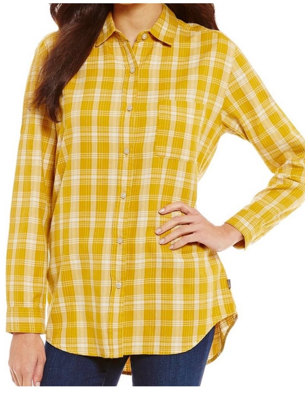 North Face Long Sleeved Boyfriend Shirt size XL